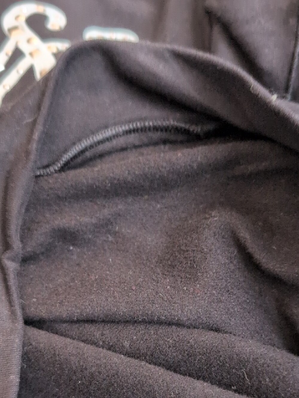 Kids Black 'Miss' Ruffle Sweatshirt - Picture 6 of 6